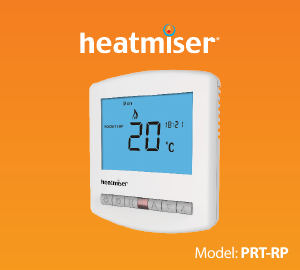 Handleiding Heatmiser PRT-RP Thermostaat