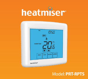 Handleiding Heatmiser PRT-RPTS Thermostaat