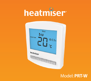 Manual Heatmiser PRT-W Thermostat