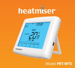 Manual Heatmiser PRT-WTS Thermostat