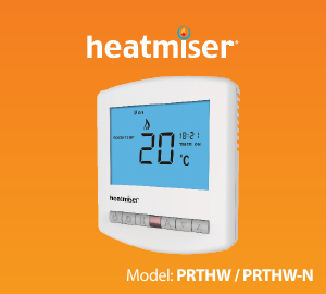 Handleiding Heatmiser PRTHW-N Thermostaat