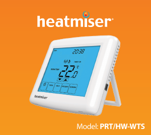 Manual Heatmiser PRTHW-WTS Thermostat