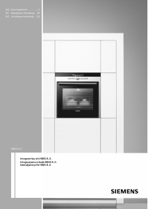 Vadovas Siemens HB65AR620S Orkaitė