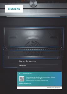 Manuale Siemens HB678GBS6 Forno