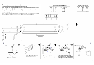 Manual Yale MP522 Door Closer