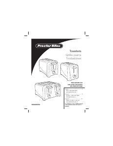 Manual Proctor Silex 22612 Toaster