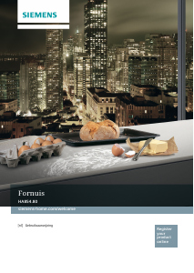 Handleiding Siemens HA854580 Fornuis