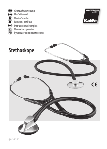 Manual KaWe QM-1-025K Stethoscope