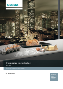 Mode d’emploi Siemens HE13025 Cuisinière