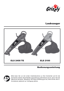 Bedienungsanleitung Grizzly ELS 2100 Laubblaser