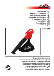 Návod Grizzly ELS 2402 E Vysávač lístia