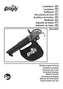 Manual de uso Grizzly ELS 2601 Soplador de hojas