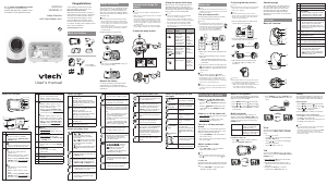 Manual Vtech VM3251 Baby Monitor