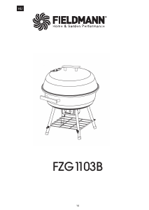 Használati útmutató Fieldmann FZG 1103B Grillsütő