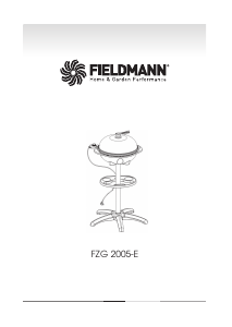 Használati útmutató Fieldmann FZG 2005-E Grillsütő