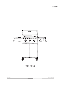 Instrukcja Fieldmann FZG 3013 Grill