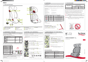Bruksanvisning Britax Discovery SL Bilbarnstol