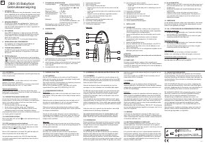 Mode d’emploi Alecto DBX-35 Ecoute-bébé