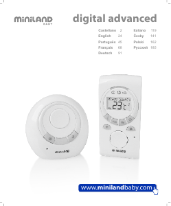 Manuale Miniland Digital Advanced Baby monitor