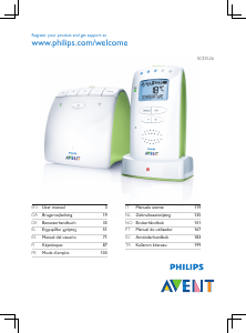 Manuale Philips SCD526 Avent Baby monitor