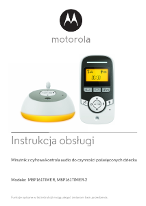 Instrukcja Motorola MBP161TIMER Niania elektroniczna