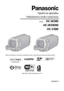 Priručnik Panasonic HC-V380 Videokamera