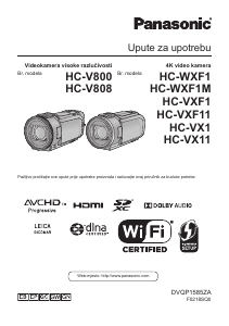 Priručnik Panasonic HC-VXF11 Videokamera