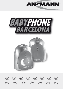 Bruksanvisning Ansmann Barcelona Babyvakt