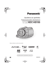 Priručnik Panasonic HDC-HS100 Videokamera