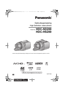 Handleiding Panasonic HDC-HS200 Camcorder