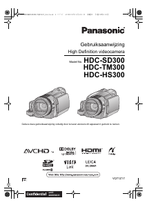 Handleiding Panasonic HDC-HS300 Camcorder