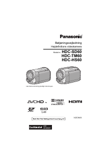 Brugsanvisning Panasonic HDC-HS60 Videokamera