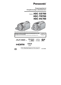 Kasutusjuhend Panasonic HDC-HS700 Videokaamera