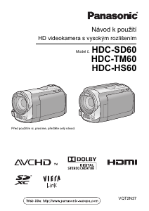 Manuál Panasonic HDC-SD60 Videokamera
