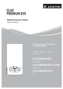 Manuale Ariston Premium Evo L 30 Caldaia a gas