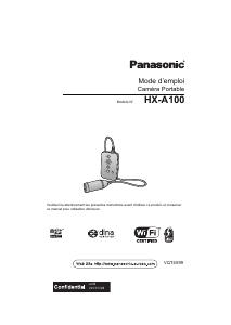 Mode d’emploi Panasonic HX-A100 Caméscope