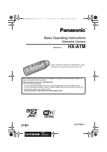 Manual Panasonic HX-A1M Camcorder