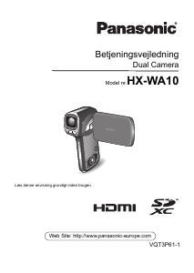 Brugsanvisning Panasonic HX-WA10 Videokamera