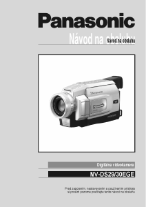 Návod Panasonic NV-DS29EGE Videokamera