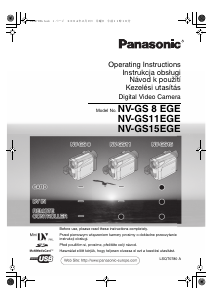 Instrukcja Panasonic NV-GS11EG Kamera