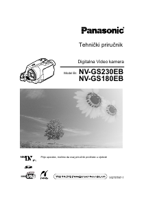 Priručnik Panasonic NV-GS180E Videokamera