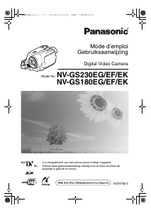 Mode d’emploi Panasonic NV-GS230E Caméscope