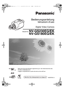 Bedienungsanleitung Panasonic NV-GS230EG Camcorder