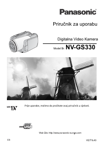 Priručnik Panasonic NV-GS330 Videokamera