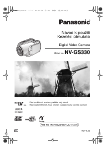 Használati útmutató Panasonic NV-GS330 Videokamera