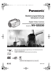 Manuale Panasonic NV-GS330 Videocamera