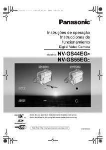 Manual de uso Panasonic NV-GS44EG Videocámara