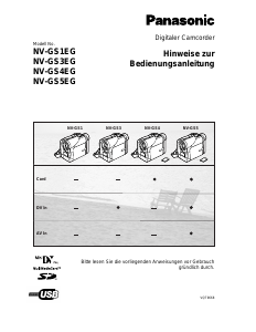 Bedienungsanleitung Panasonic NV-GS4EG Camcorder