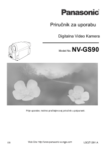 Priručnik Panasonic NV-GS90 Videokamera