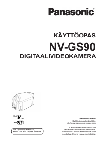 Käyttöohje Panasonic NV-GS90 Kameranauhuri